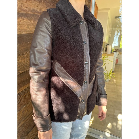 A.P.C. Veste Wilson Jacket in Marron Fonce - Picture 11 of 16